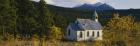 Church in a forest, Yukon, Canada