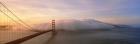 Golden Gate Bridge and Fog San Francisco