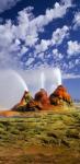 Geysers in Black Rock Desert, Great Basin, Nevada