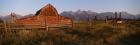 Exterior of a barn, Grand Teton National Park, Wyoming