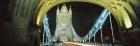 Bridge lit up at night, Tower Bridge, London