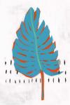 Blue Tropical Leaf I