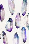 Purple Gemstones II