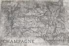 Champagne Map White