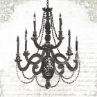 Black Chandelier I