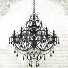 Black Chandelier II