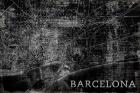 Map Barcelona Black