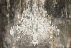 White Chandelier on Ebony