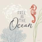 Free As the Ocean IX on Sand