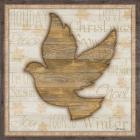 Rustic Peace Dove