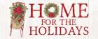 Home for the Holidays Sled Sign
