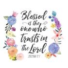 Floral Bible Verse I