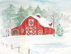 Winter Farmhouse