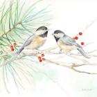 Winter Birds II Chickadees