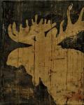 Rustic Lodge Animals Moose