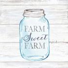 Farmhouse Stamp Mason Jar