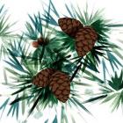 Christmas Hinterland II Pine Cones