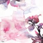 Watercolor Floral Pink Purple Trio II