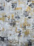 Silver Gray Gold Abstract