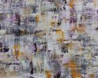 Gold Purple Grey Abstract