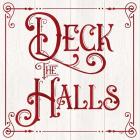 Vintage Christmas Signs II-Deck the Halls