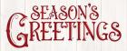 Vintage Christmas Signs panel II-Seasons Greetings