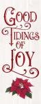 Vintage Christmas Signs panel IV-Tidings of Joy