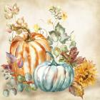 Watercolor Harvest Pumpkin I