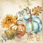 Watercolor Harvest Pumpkin IV