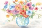Bright Poppies Vase