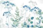 Botanical Landscape blue green