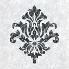 Textured Damask III on white