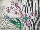 Boho Orchid landscape