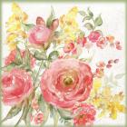 Romantic Watercolor Floral Bouquet