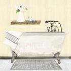 Farmhouse Bath I Gray & Yellow 2-Tub