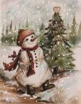 Country Snowman I