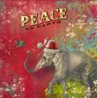Colorful Christmas I-Elephant Peace