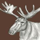 Watercolor Pencil Forest color I-Moose
