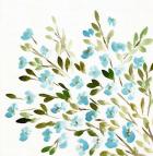 Sketchy Blossoms Blue
