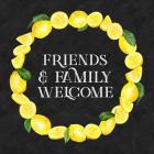Live with Zest wreath sentiment III-Friends & Family