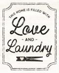 Laundry Art portrait II-Love & Laundry