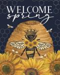 Honey Bees & Flowers Please portrait III-Welcome Spring