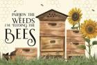 Honey Bees & Flowers Please landscape I-Pardon the Weeds