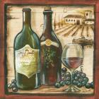 Wooden Wine Square I