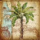 Antique Nautical Palms I