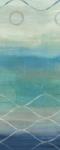 Abstract Waves Blue/Gray Panel II
