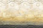 Abstract Waves Black/Gold
