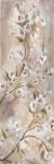 Cherry Blossoms Taupe Panel I