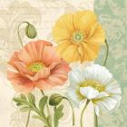 Pastel Poppies Multi II