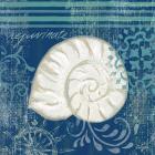 Navy Blue Spa Shells I